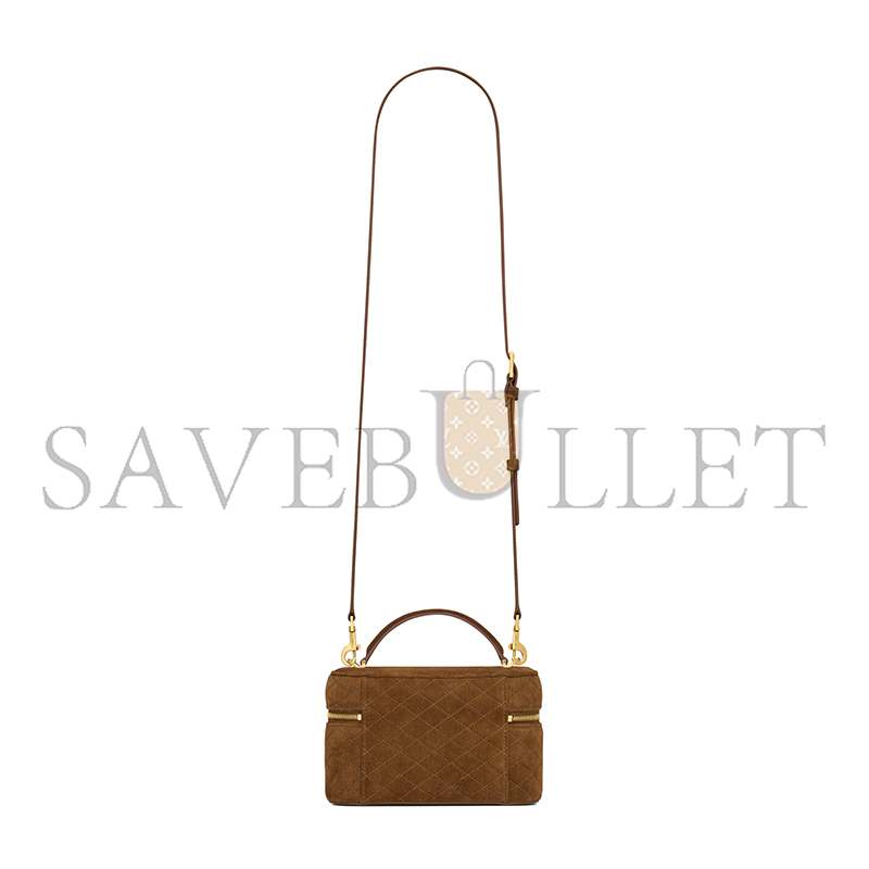 Y51 GABY VANITY IN SUEDE 7667311U8272138 (18*11*6.5cm)